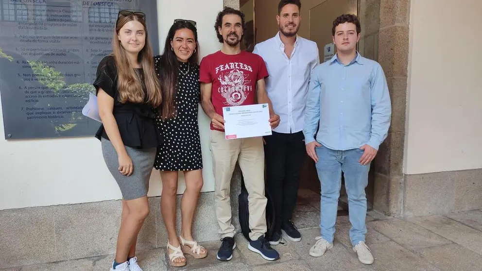 Equipo del proyecto Rema del IGFAE, premiado con el Argos Spin.