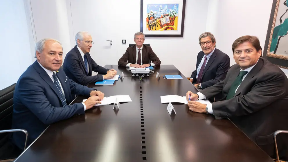Jos&eacute; Tom&eacute;, Francisco Conde, Alfonso Rueda, Jos&eacute; Luis y,