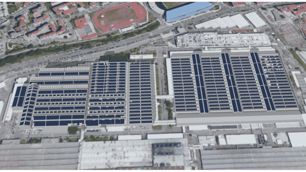 Los paneles solares cubrir&aacute;n una superfice de 140.000 metros cuadrados en la planta de Vigo de Stellantis.
