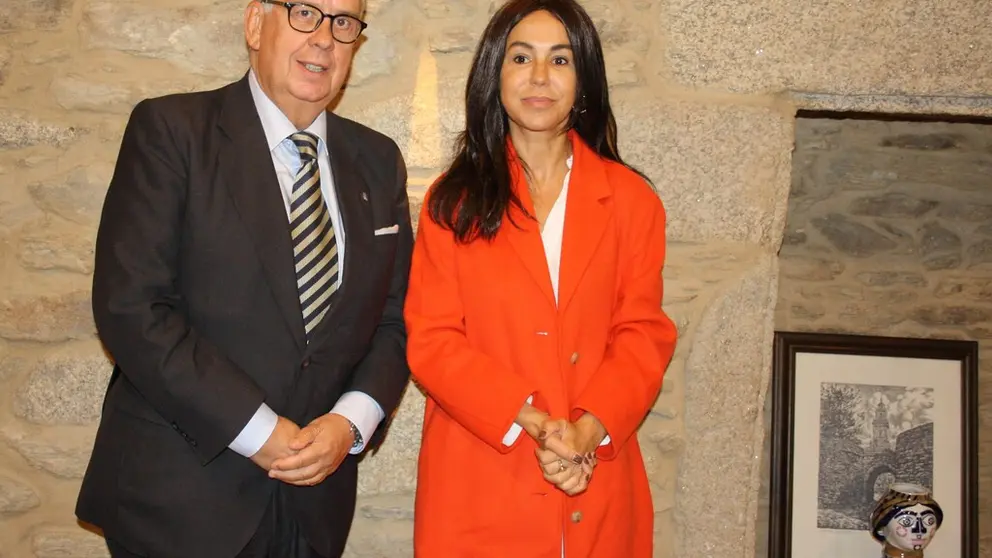 Juan Manuel Vieites e Isabel Pardo de Vera.