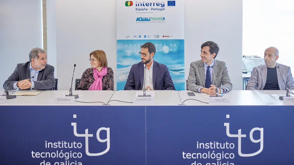 Socios del proyecto AQUALITRANS II en su presentaci&oacute;n en la sede del ITG./R. BERDINI.