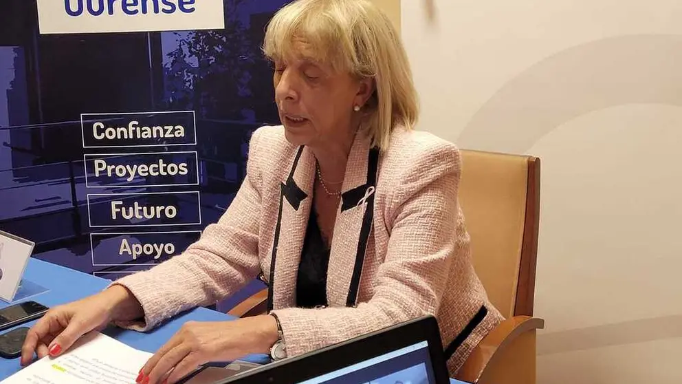 Marisol Novoa, presidenta de la CEO, abri&oacute; la jornada sobre marketing especializado para negocios locales.
