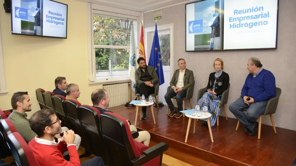 Reuni&oacute;n del grupo de trabajo sobre hidr&oacute;geno verde de Asime.