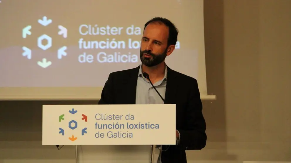 Xo&aacute;n Mart&iacute;nez, presidente del Cl&uacute;ster da Funci&oacute;n Lox&iacute;stica de Galicia.