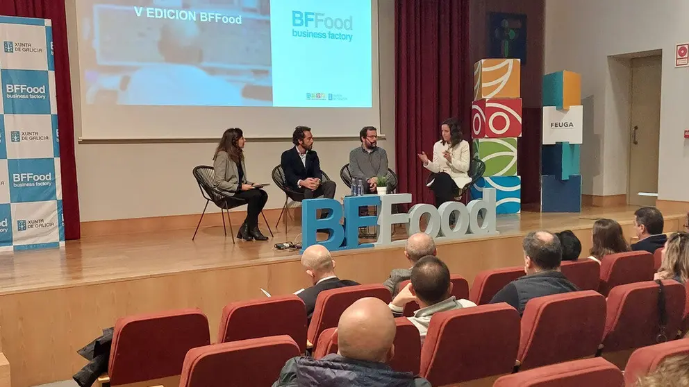 Una de las mesas de debate celebradas durante el Infoday de Business Factory Food.