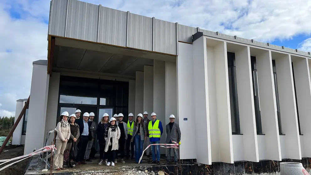 Visita de las empresas al CSIEB.