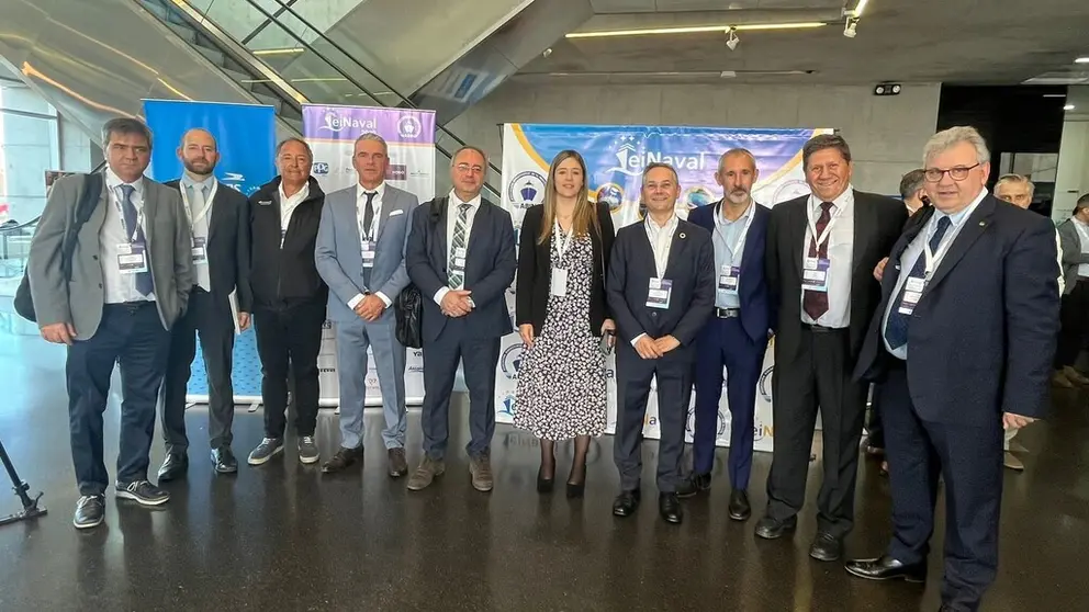 Delegaci&oacute;n de Asime participante en EINAVAL.