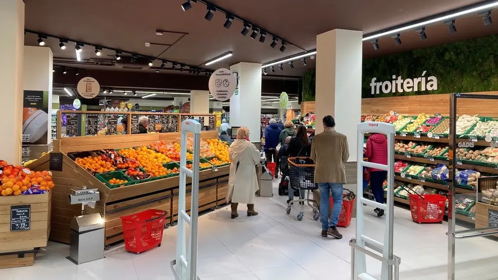 Supermercado de Gadis en Vigo.