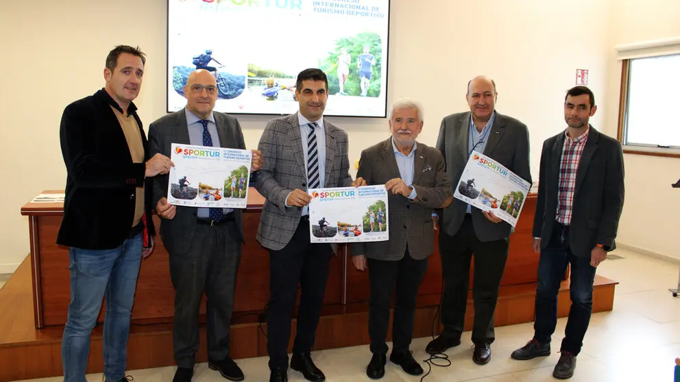 o delegado territorial da Xunta de Galicia en Ourense, Gabriel Al&eacute;n; o vicepresidente da Deputaci&oacute;n Provincial de Ourense, Rosendo Fern&aacute;ndez; o tenente de alcalde do Concello de Ourense, Armando Ojea; o xefe do servizo de Deportes da Xunta en Ourense, Manuel P&eacute;rez; o director xerente de Expourense, Rogelio Mart&iacute;nez, e o director deportivo de Expourense, Mario Gonz&aacute;lez.