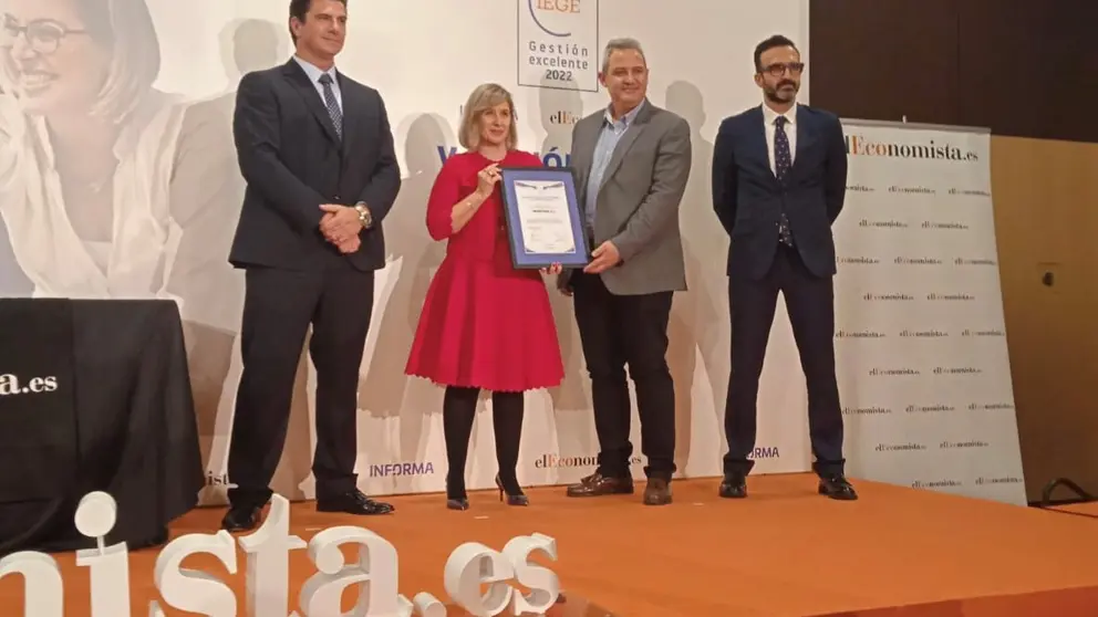 Las empresas Valdeconsa y Regalsa recibieron en Madrid el Certificado de Gesti&oacute;n Excelente CIEGE.