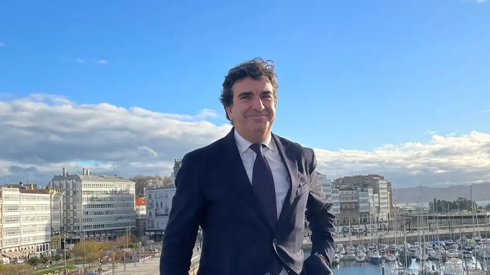 Mart&iacute;n Fern&aacute;ndez Prado, presidente de la Autoridad Portuaria de A Coru&ntilde;a.