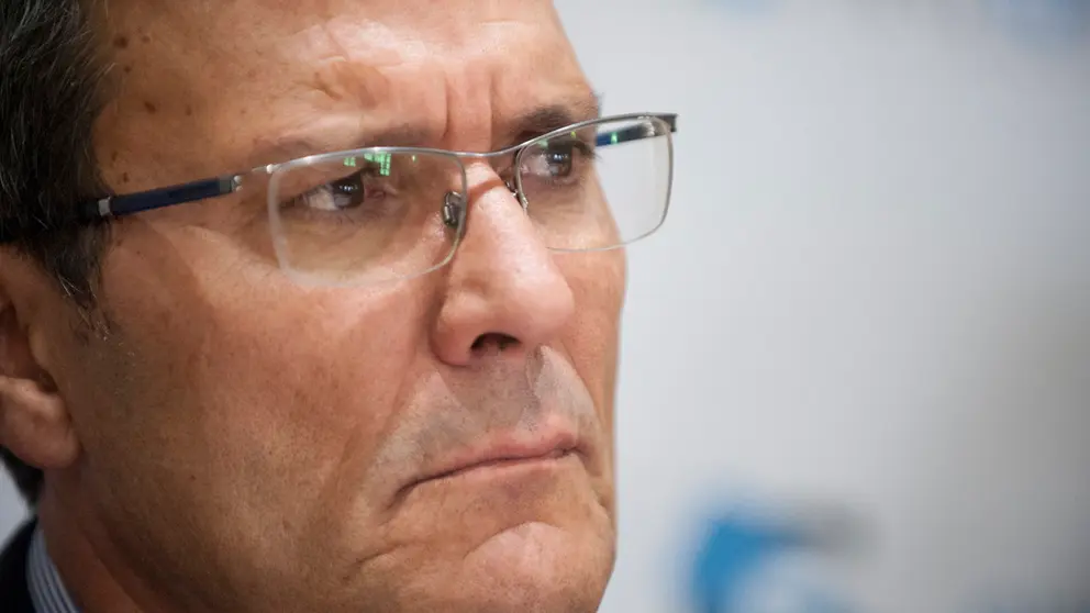 V&iacute;ctor Cobo, presidente del Cl&uacute;ster da Pizarra de Galicia./BRAIS LORENZO.