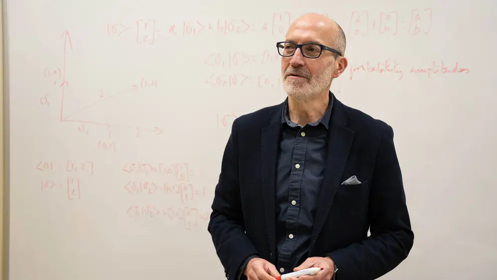 Sen&eacute;n Barro, acad&eacute;mico da RAGC e catedr&aacute;tico de Ciencias da Computaci&oacute;n e Intelixencia Artificial da USC./R.VAAMONDE.