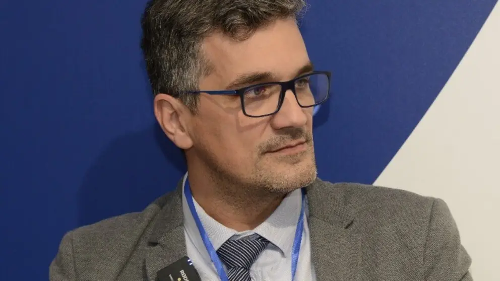 Iago Dom&iacute;nguez, gerente del Cl&uacute;ster da Funci&oacute;n Lox&iacute;stica de Galicia.