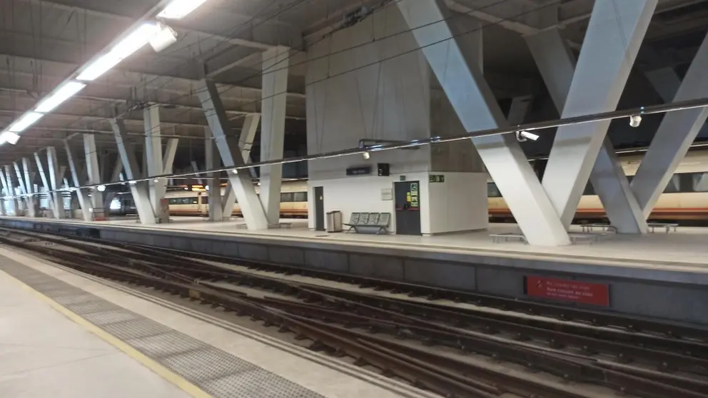 Estaci&oacute;n de tren de Vigo Urz&aacute;iz.
