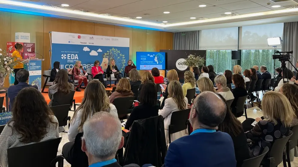 Asistentes al II Congreso EDA celebrado en Santiago.