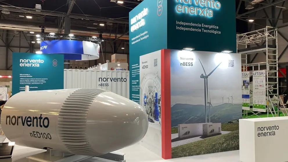 Por el stand de Norvento en Genera 2023 pasaron 2.000 visitantes.