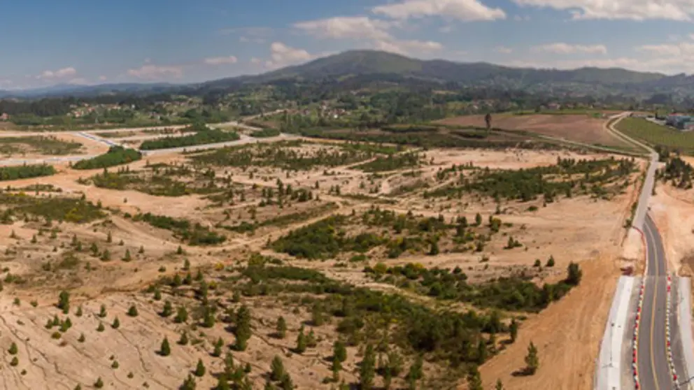 Vista a&eacute;rea de la Plisan.