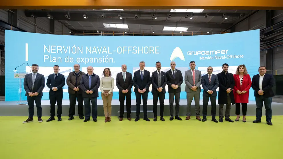 El presidente de la Xunta asisti&oacute; a la presentaci&oacute;n del nuevo proyecto de Nervi&oacute;n Naval Offshore en As Somozas.