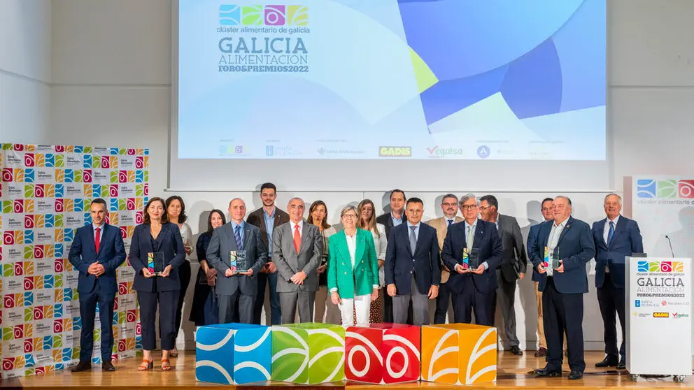 Entrega de los Premios Galicia de Alimentaci&oacute;n de 2022.