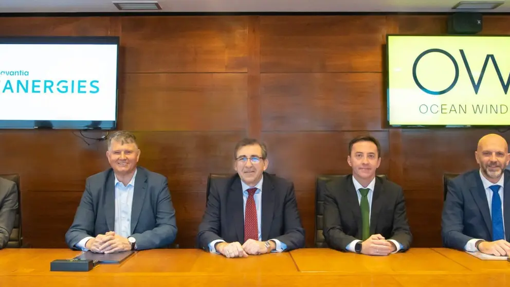 El contrato fue firmado en Madrid por el director de Navantia Seanergies, Javier Herrador, y el CEO de Ocean Winds, Bautista Rodr&iacute;guez.