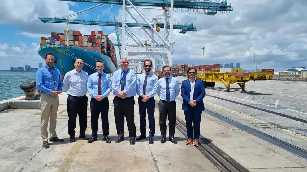 El director del Igape se reuni&oacute; con representantes del Puerto de Miami y del Cl&uacute;ster da Funci&oacute;n Lox&iacute;stica de Galicia.