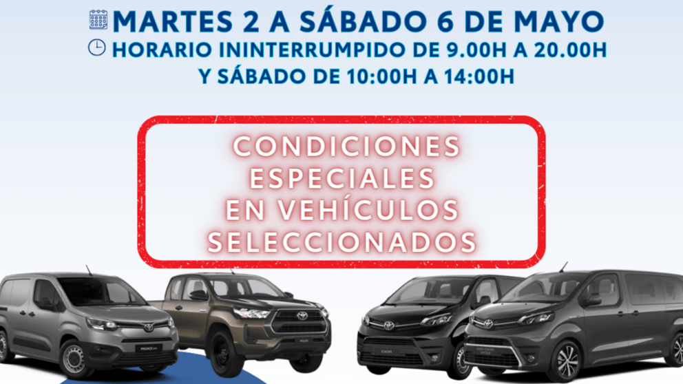 Semana de puertas abiertas para profesionales en los concesionarios Toyota Breog&aacute;n Motor.