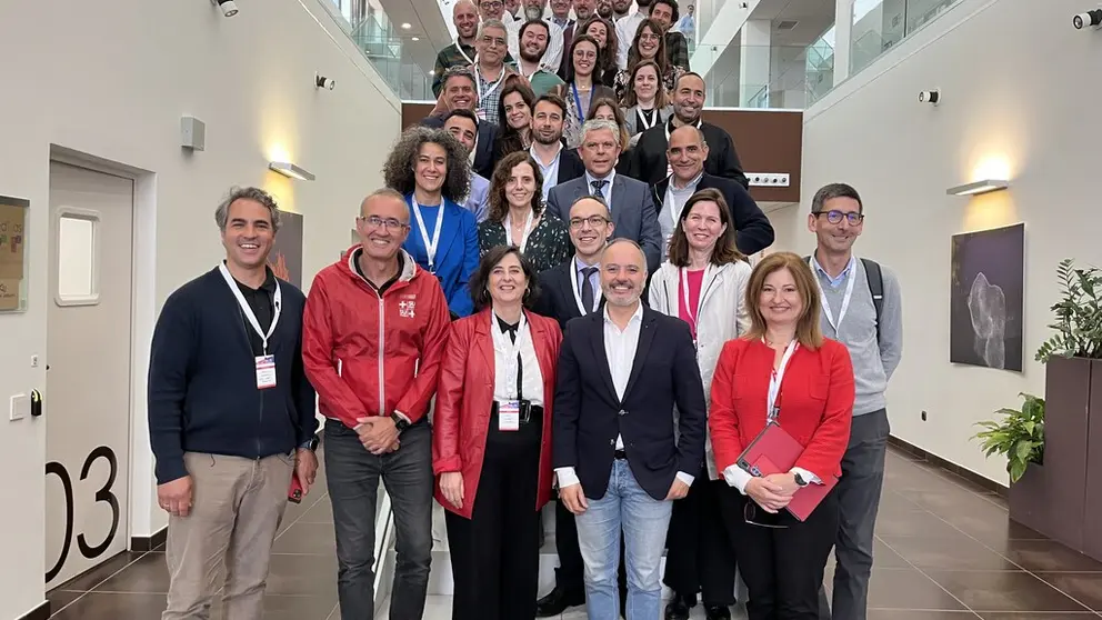 Participantes de la High Tech Auto en la lonja de inversores celebrada en Porto do Molle.