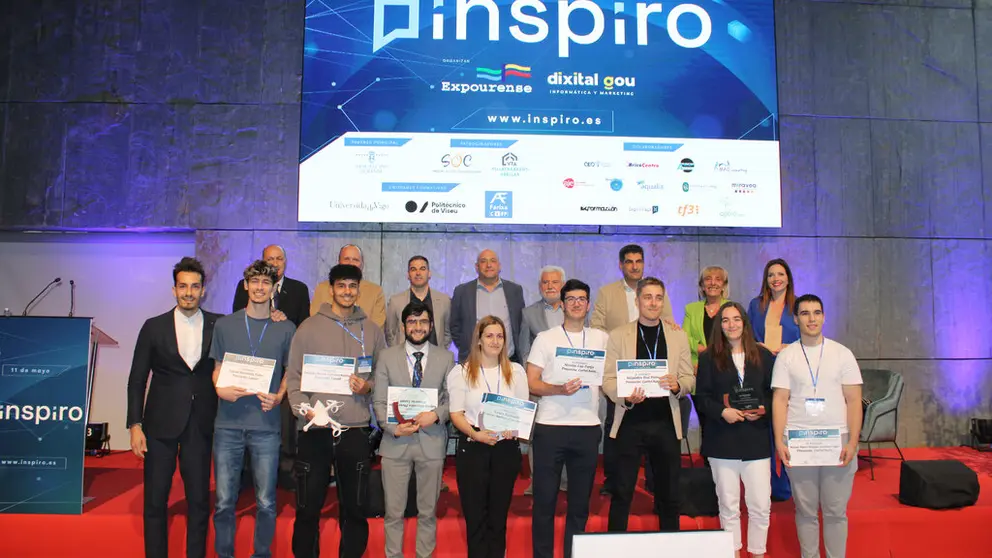 Participantes en el Concurso de Proyectos Emprendedores celebrado en el encuentro "Inspiro".