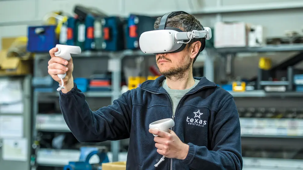 Texas Controls ha desarrollado un simulador en&nbsp;realidad virtual para el apriete controlado en la industria e&oacute;lica..