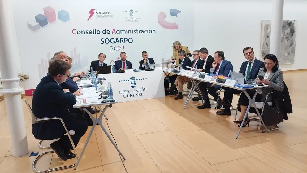 Consejo de administraci&oacute;n de Sogarpo celebrado en Ourense.