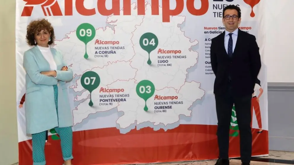 Presentaci&oacute;n dos novos centros de Alcampo