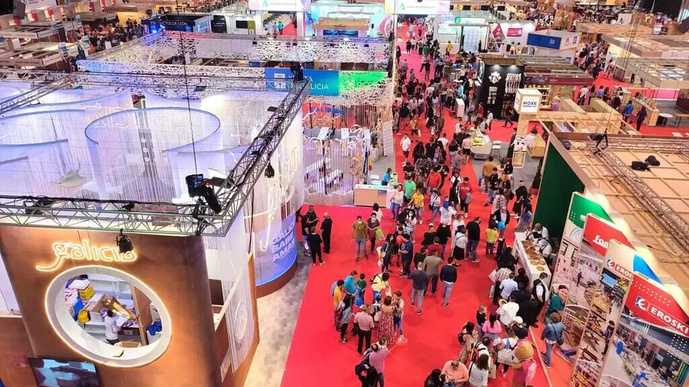 Vista de la edici&oacute;n de 2022 de la feria Abanca Semana Verde.