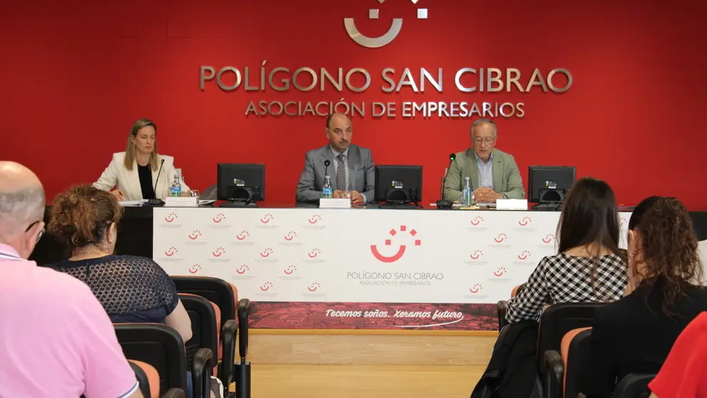Jornada sobre novedades laborales en la Asociaci&oacute;n de Empresarios del Pol&iacute;gono de San Cibrao.