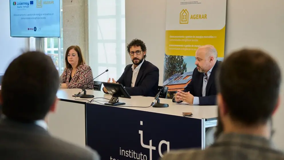 Santiago Rodr&iacute;guez, director de Energ&iacute;a en ITG, durante la presentaci&oacute;n del proyecto Agerar II.