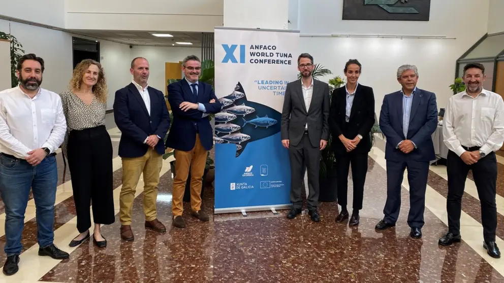Acto de presentaci&oacute;n de la XI Anfaco World Tuna Conference #TUNAVIGO2023