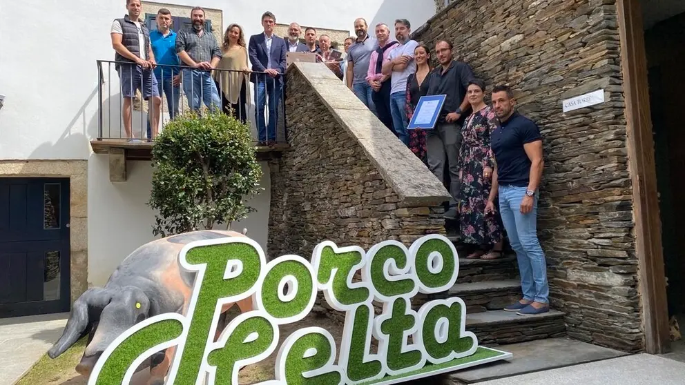 O director xeral de Comercio e Consumo, Manuel Heredia, participou en Lugo na presentaci&oacute;n da colaboraci&oacute;n coa Asociaci&oacute;n de Criadores de Raza Porcina Celta.