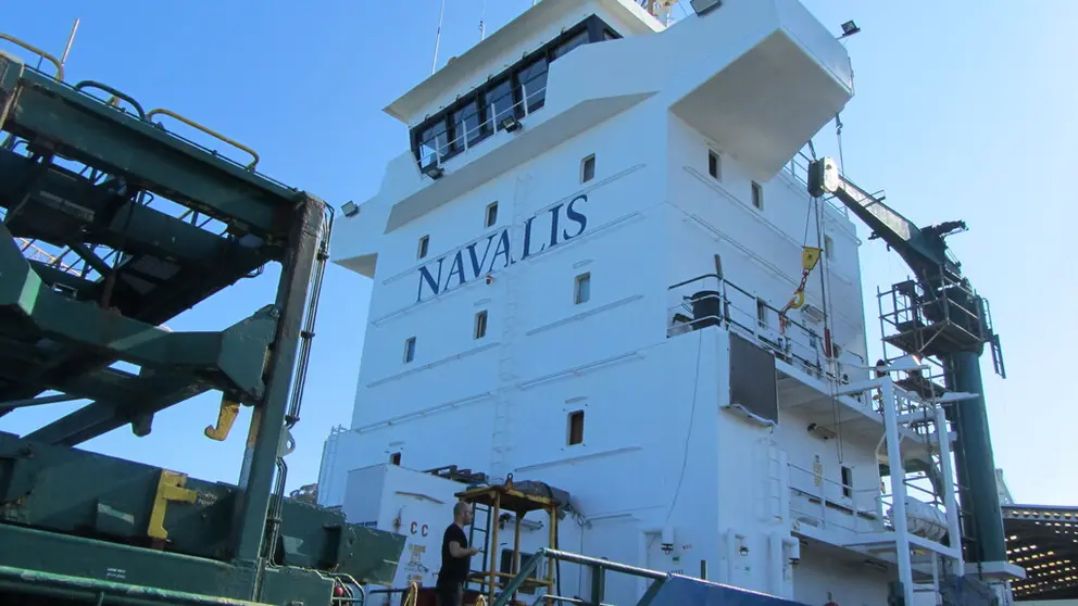 Astillero San Enrique, en Vigo, ha reparado el buque Smeland.