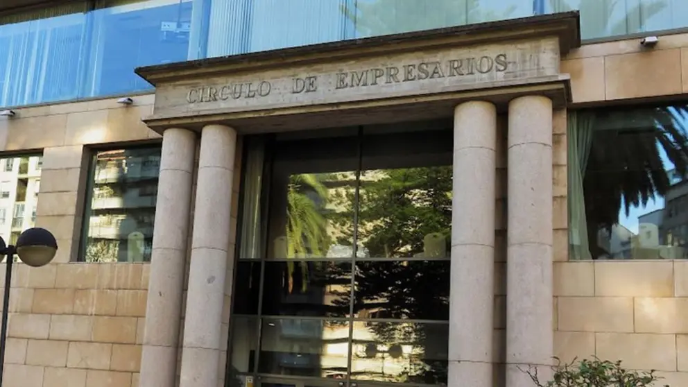 Edificio del C&iacute;rculo de Empresarios de Galicia, situado en Vigo.