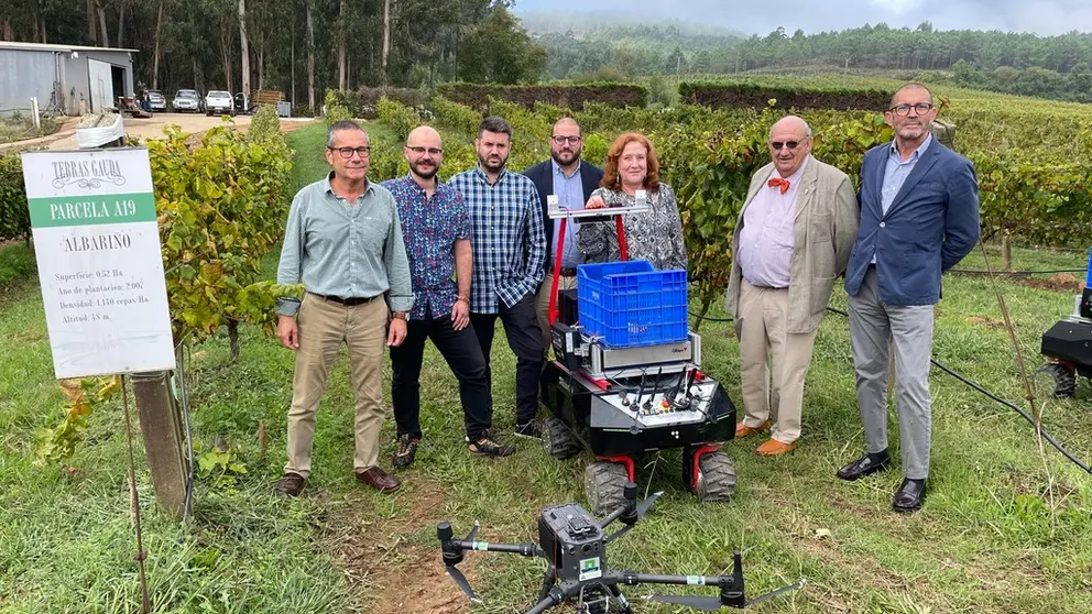 La bodega Terras Gauda participa en el proyecto internacional FlexiGrobots con el fin de mejorar la gesti&oacute;n del vi&ntilde;edo.