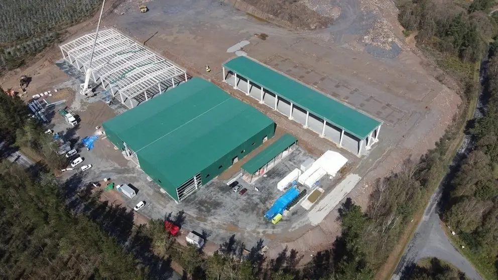Bioflytech construye su f&aacute;brica en Palas de Rei (Lugo).