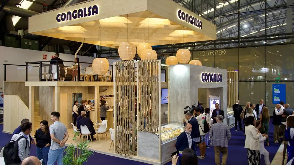 Stand de Congalsa en la feria Conxemar.