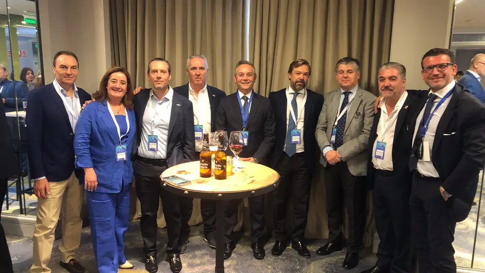 Representantes de Asime en la visita empresarial a Uruguay.