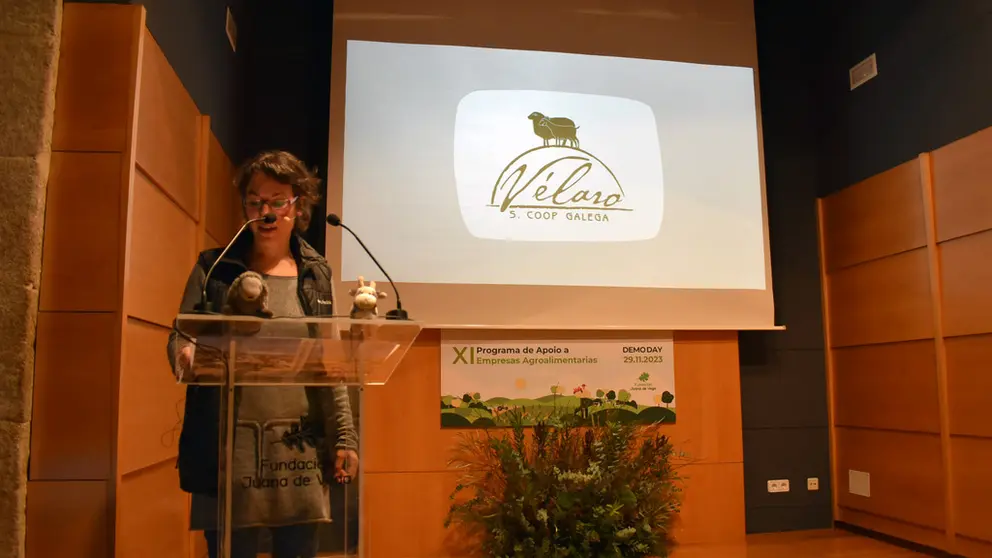 Presentaci&oacute;n do proxecto da Cooperativa V&eacute;laro, galardoado co Premio
