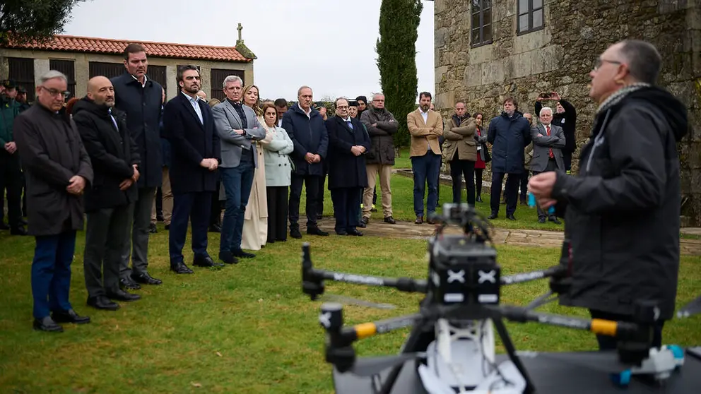 El sistema DroneFinder fue presentado por el ITG, Indra y Aeromedia en A Estrada.