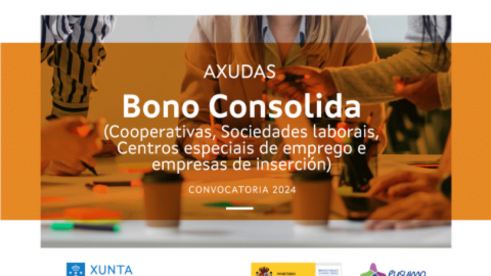 Publicada no DOG a nova convocatoria do Bono Consolida.