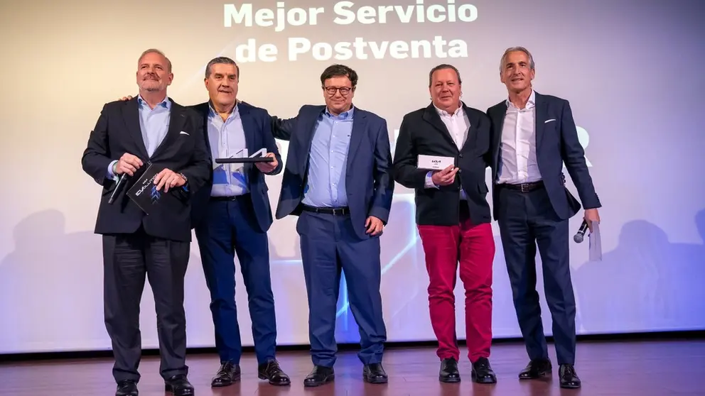 Entrega del Premio Mejor Servicio de Postventa a Kia Breog&aacute;n Car.