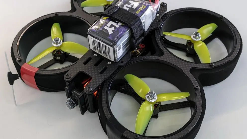 Prototipo del dron desarrollado dentro del proyecto AFID.