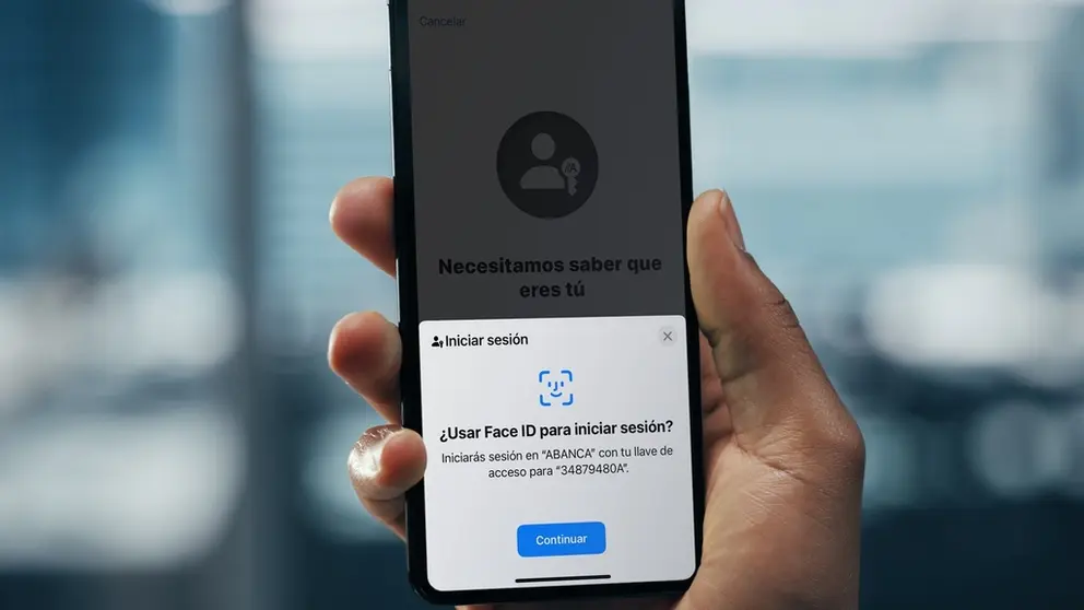 Llave ABANCA es un servicio digital de verificaci&oacute;n de identidad basado en la tecnolog&iacute;a de llaves de acceso.