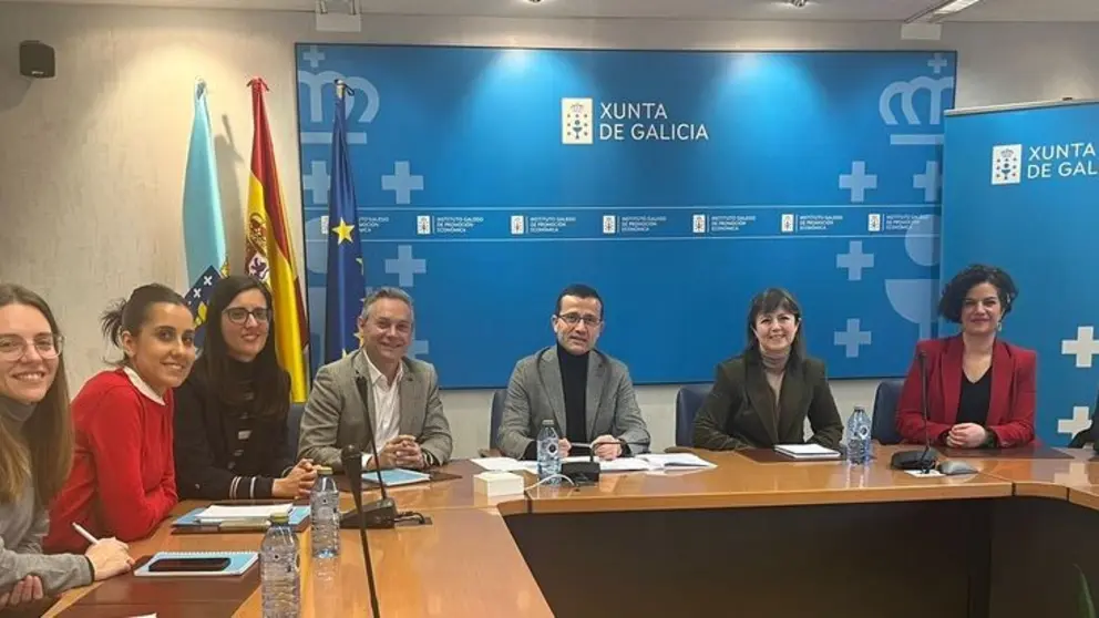 Reuni&oacute;n do secretario xeral de Industria, Nicol&aacute;s V&aacute;zquez,  con representantes de Asime.